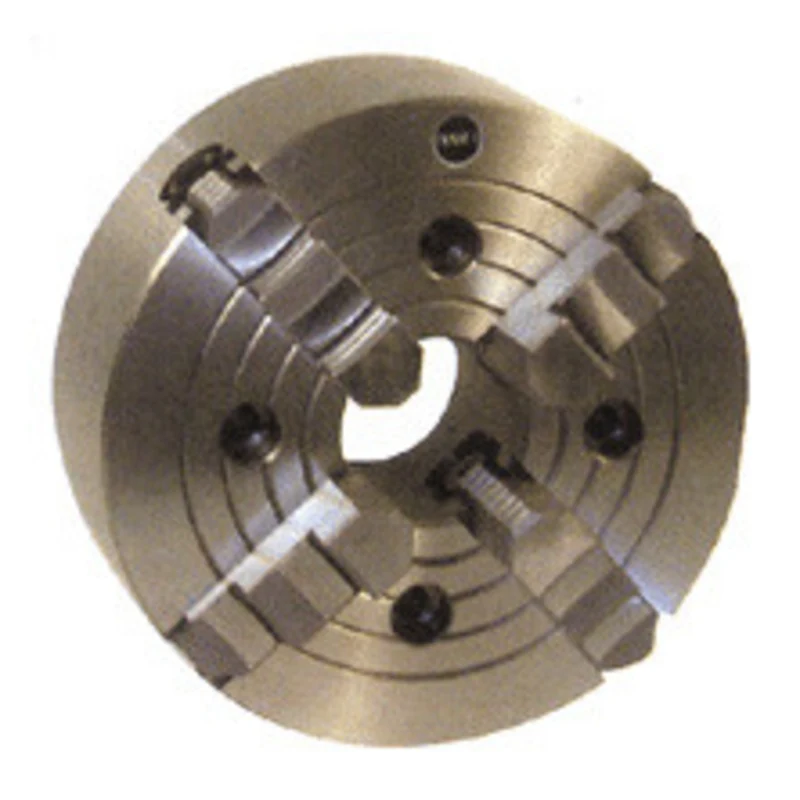 Precise 4-Jaw Plain Back Independent Chuck, 12 Diameter - 557-012